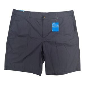 Columbia Men’s Washed Out Shorts Navy 46 Waist 10" Inseam 100% Cotton NWT